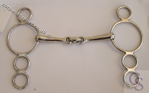 4 Ring Lozenge Gag - 6.0"