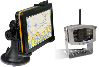 Trailer Vision and Sat-Nav One Camera system